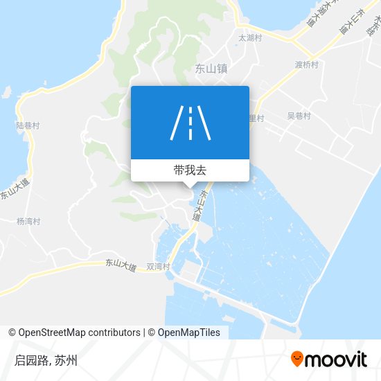 启园路地图