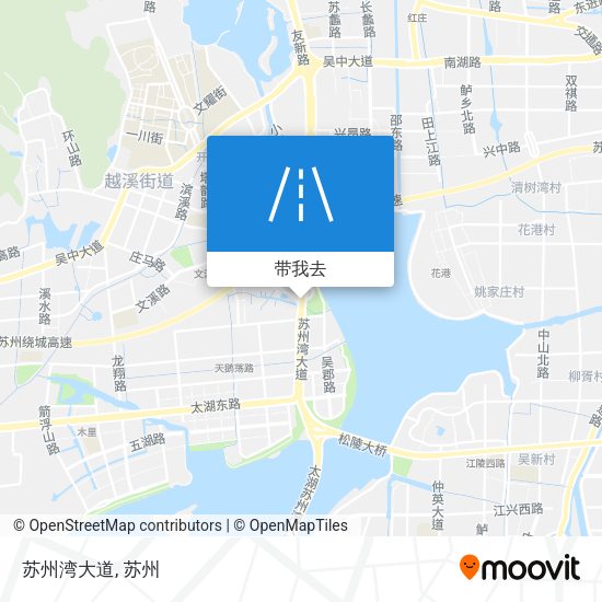 苏州湾大道地图