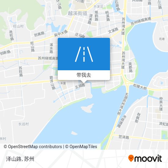 泽山路地图