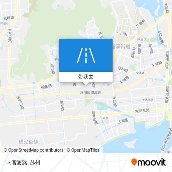 南官渡路地图