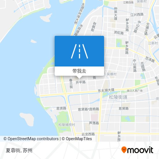 夏蓉街地图