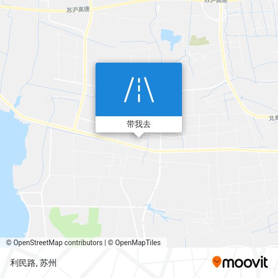 利民路地图