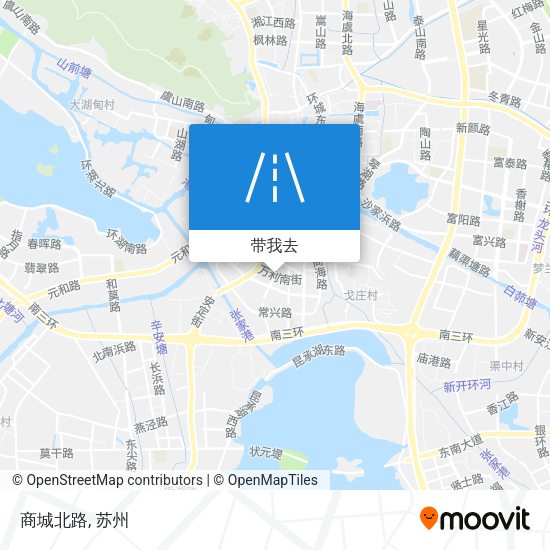商城北路地图