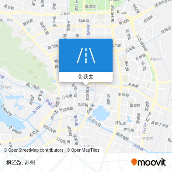 枫泾路地图