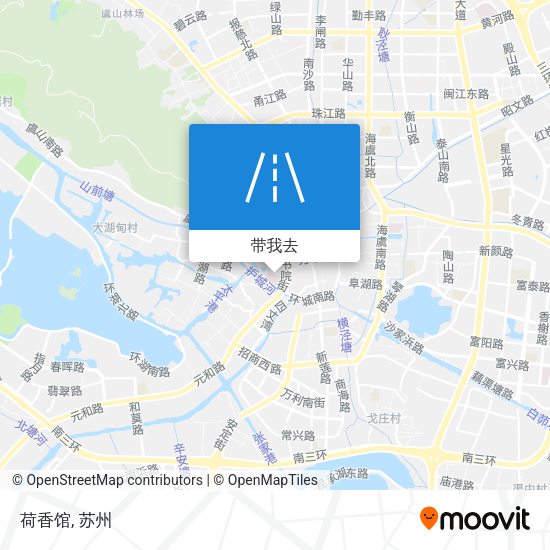 荷香馆地图