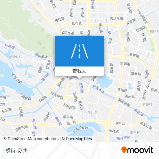 横街地图
