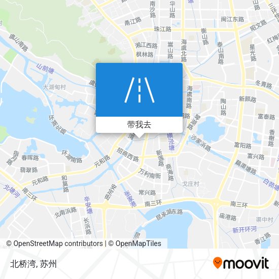 北桥湾地图
