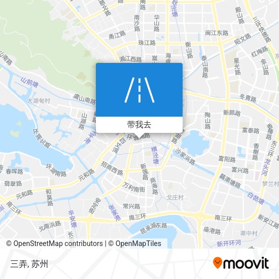三弄地图