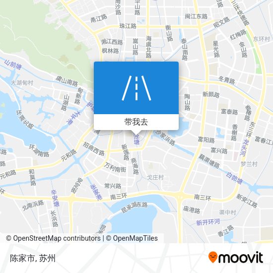 陈家市地图
