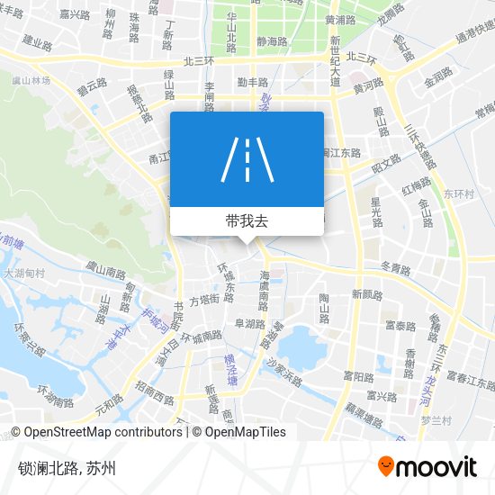 锁澜北路地图