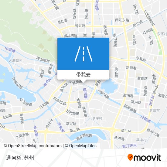 通河桥地图