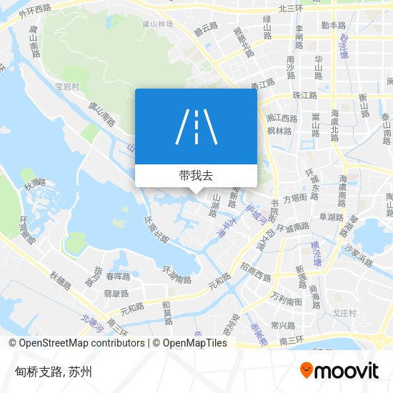 甸桥支路地图