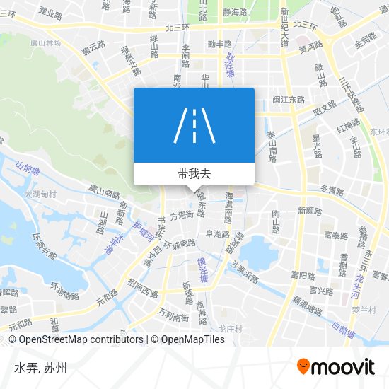 水弄地图