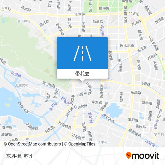 东胜街地图