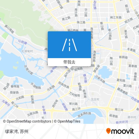 缪家湾地图