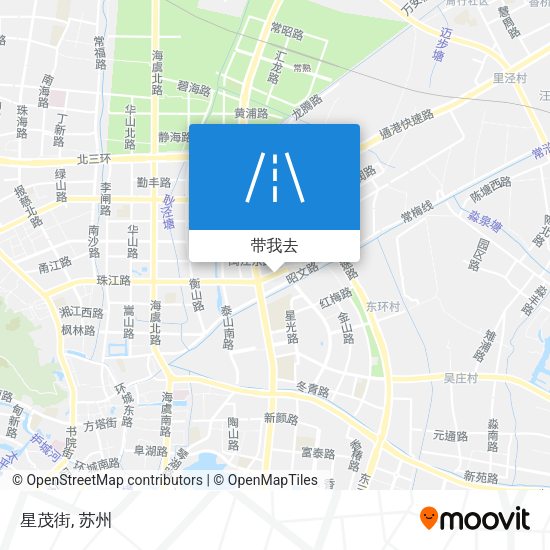 星茂街地图