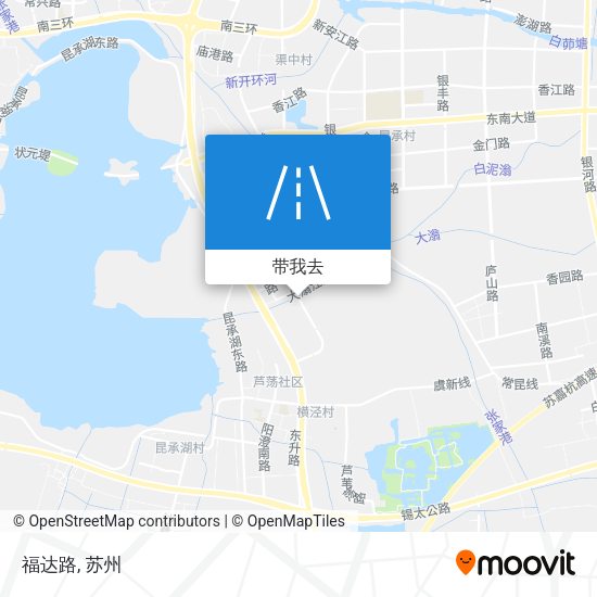 福达路地图