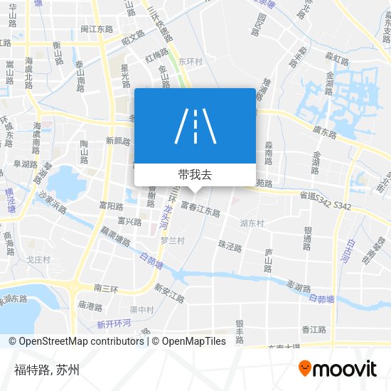 福特路地图