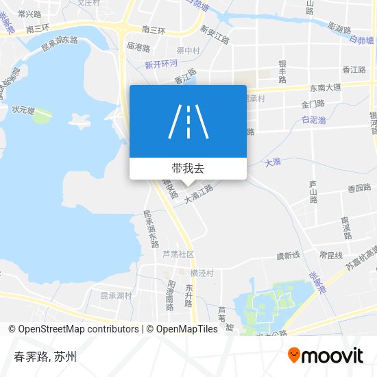 春霁路地图