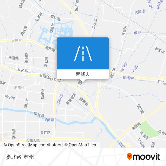娄北路地图
