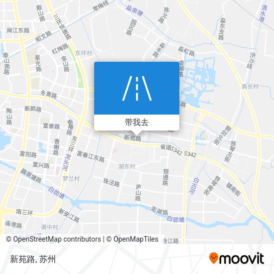 新苑路地图
