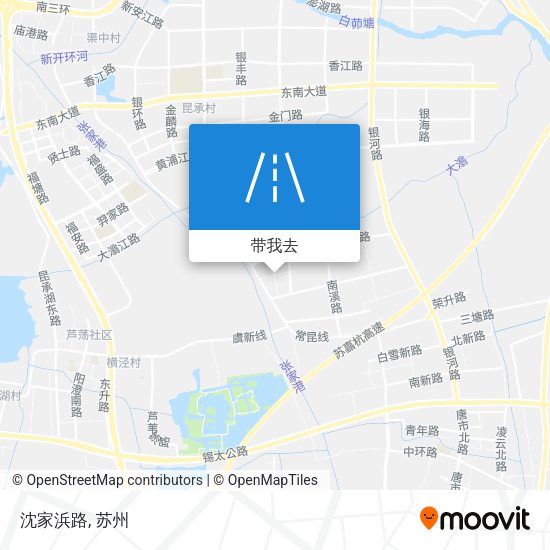 沈家浜路地图
