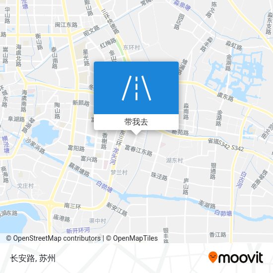 长安路地图