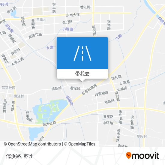 儒浜路地图