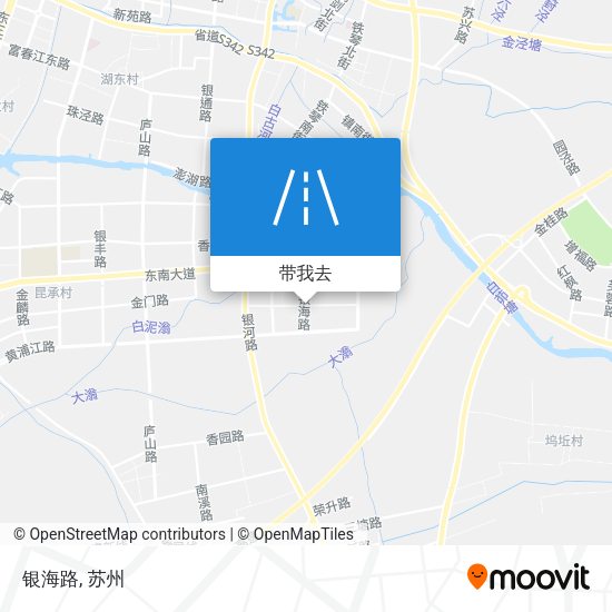 银海路地图