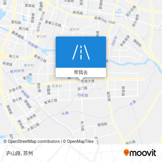 庐山路地图