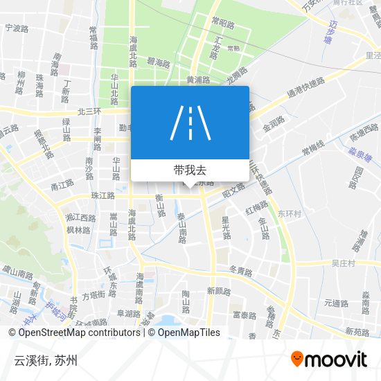 云溪街地图