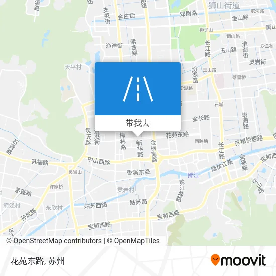 花苑东路地图
