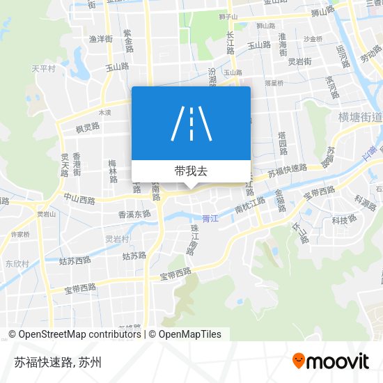 苏福快速路地图
