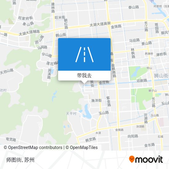 师图街地图