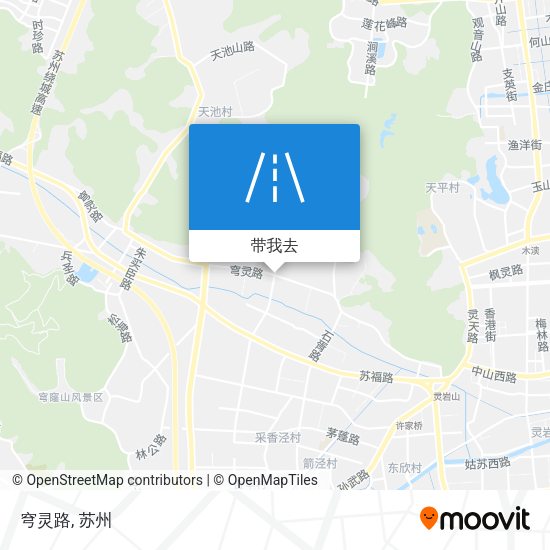 穹灵路地图