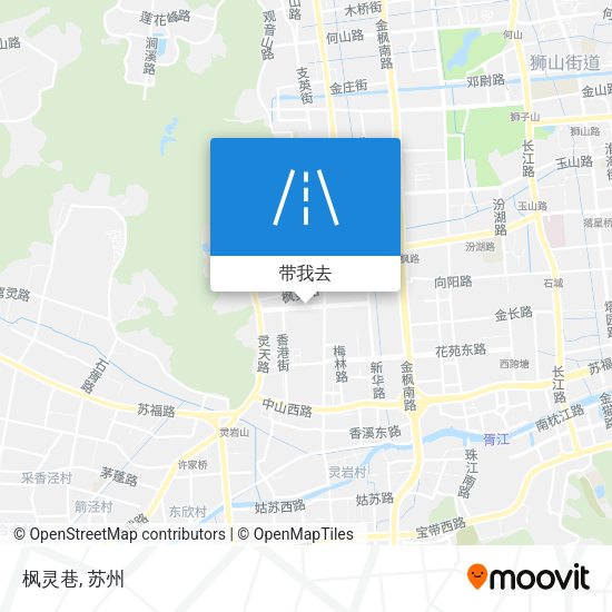 枫灵巷地图