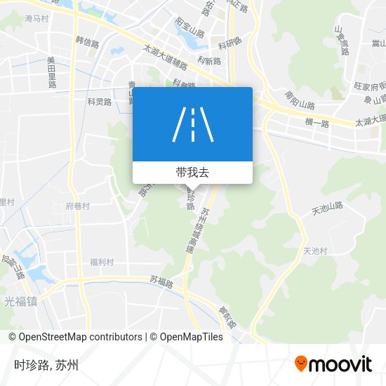 时珍路地图