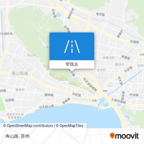 寿山路地图