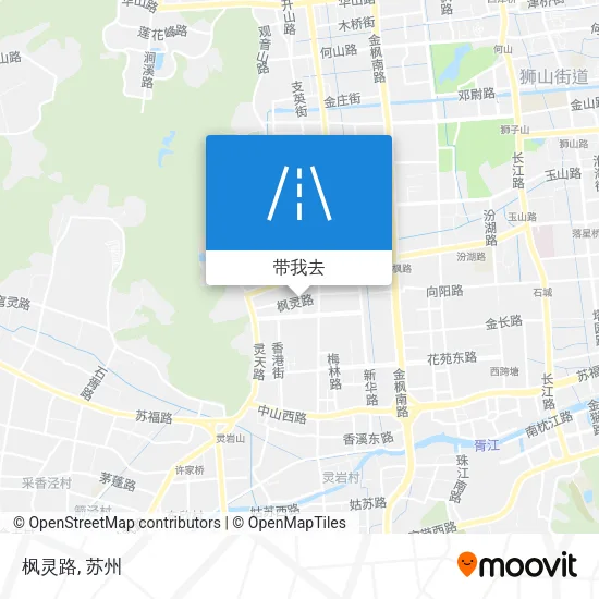枫灵路地图