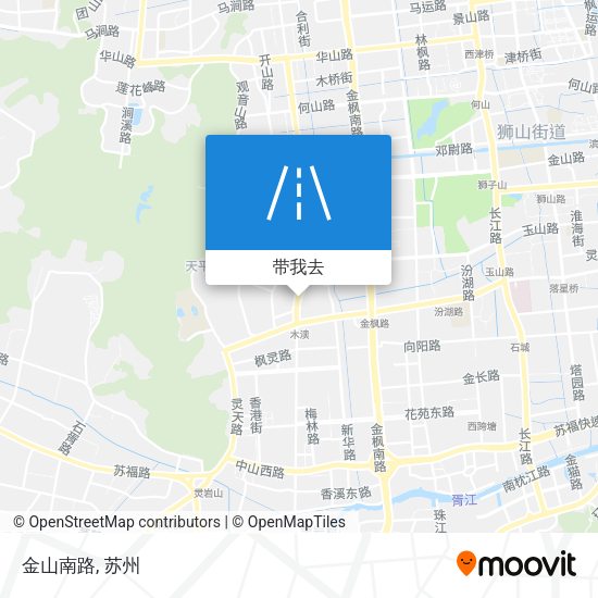金山南路地图