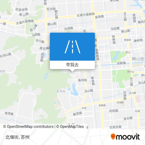 北堰街地图