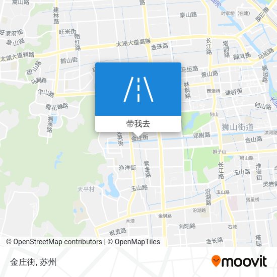 金庄街地图