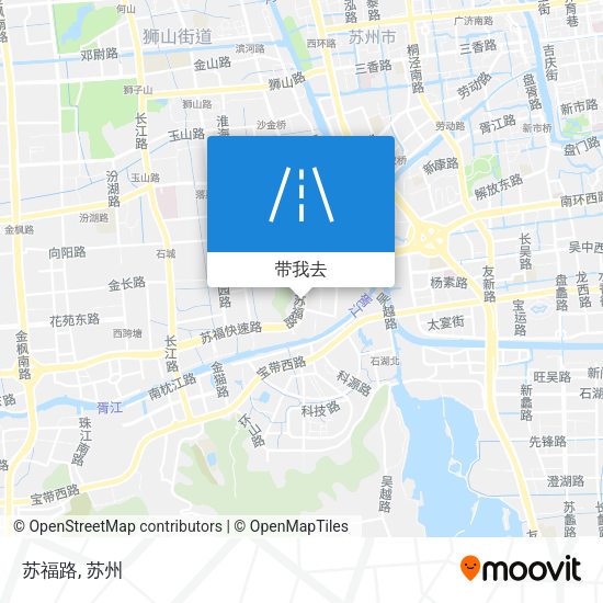 苏福路地图