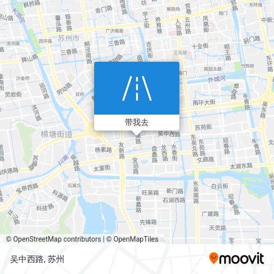 吴中西路地图