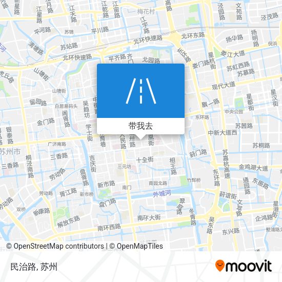 民治路地图