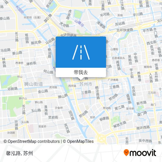 馨泓路地图