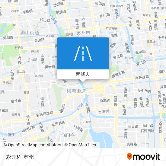 彩云桥地图