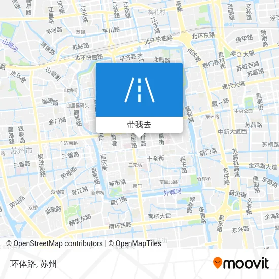 环体路地图