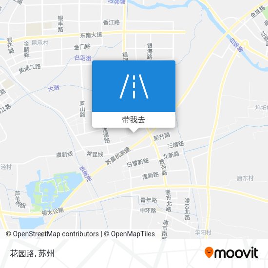 花园路地图