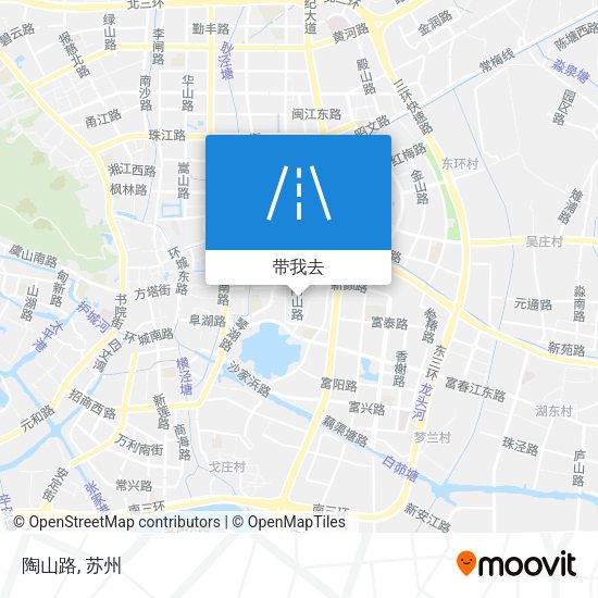 陶山路地图